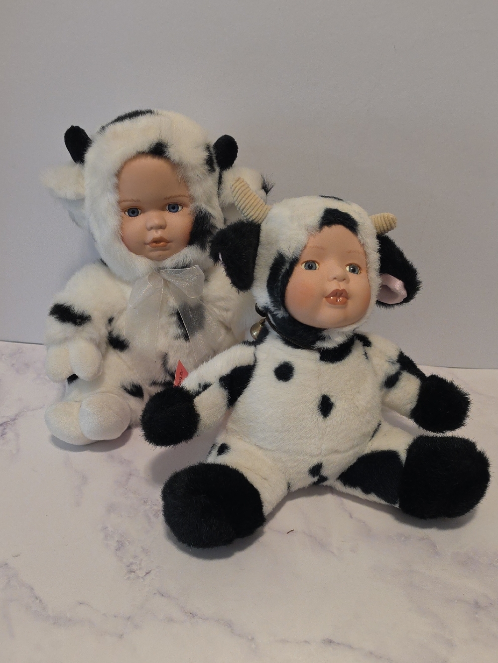 Milkie" Porcelain Face Plush Dolls From The "Babes in the Wild" Series